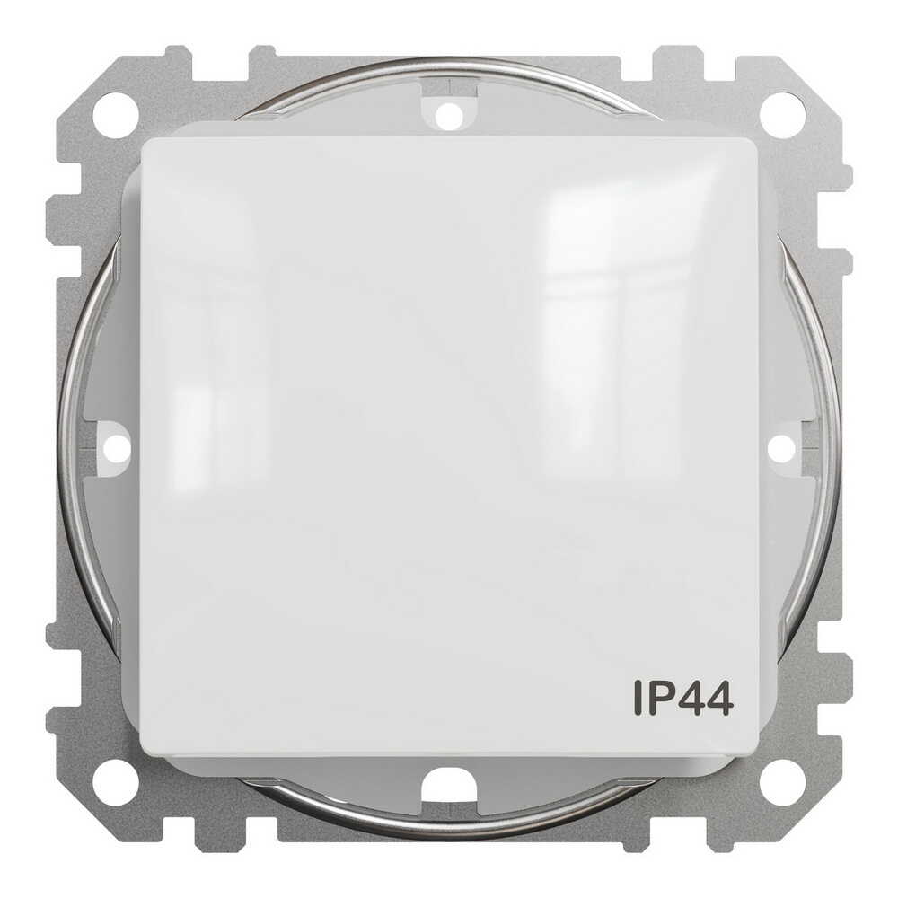 Вимикач Schneider Sedna Design білий 1кл проміжний IP44 ( SDD211107 )